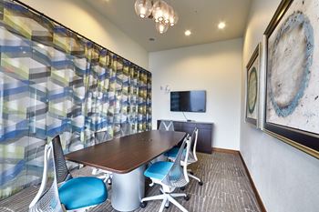 A conference room at Century Cedar Hill, Cedar Hill
